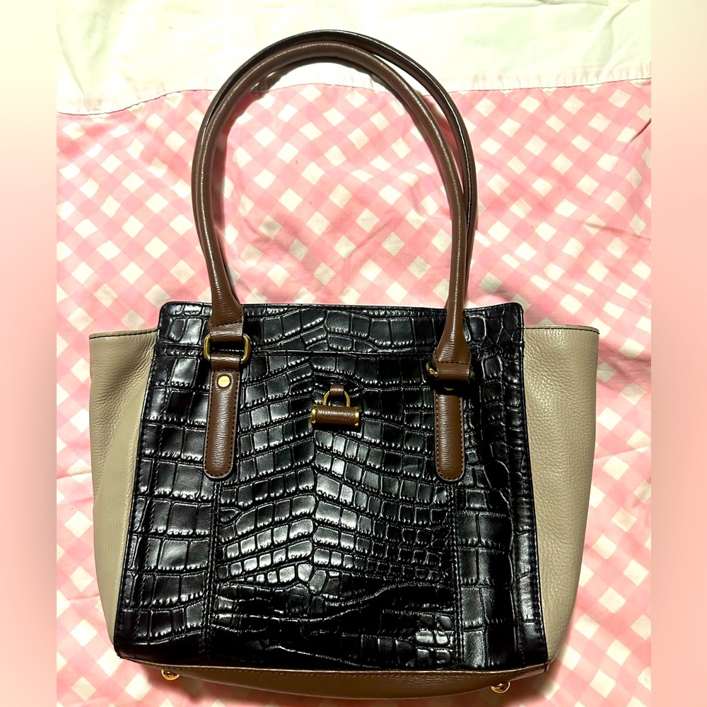 Tignanello Saddle Leather Bag